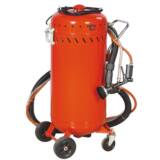 Combiné Sableuse Aérogommeuse Aspirateur mobile 106L intérieur / extérieur